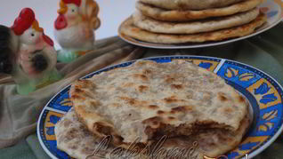 Лепешки на минералке