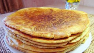 Лепешки на сметане