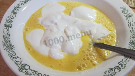 лепешки на сметане