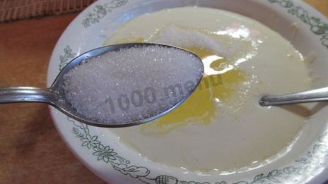 лепешки на сметане