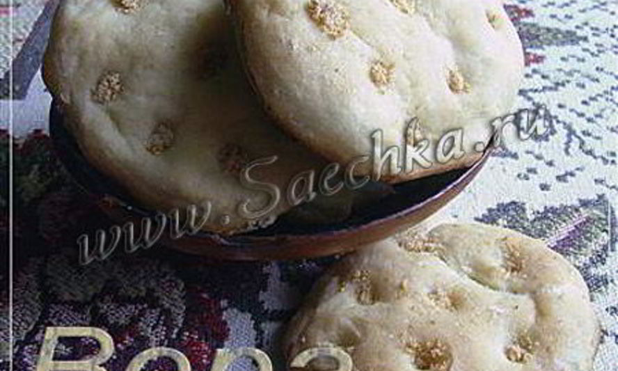 Рецепт лепешек с чесночной солью