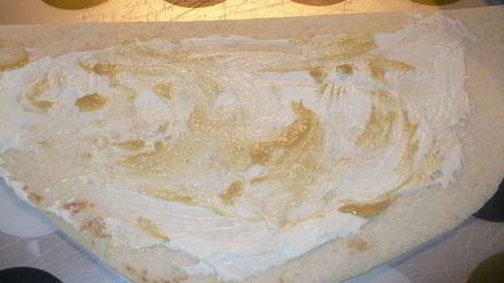 лепешки с салатиком