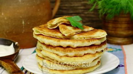 лепешки с сыром дрожжевые