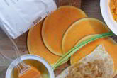 Лепешки с тыквой и чесноком