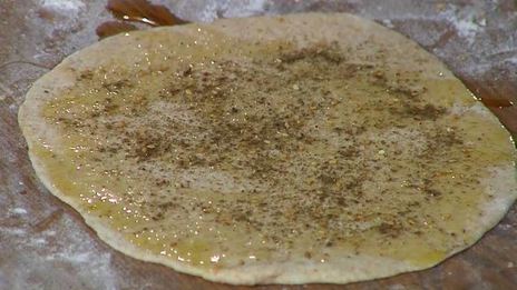 лепешки с заатаром