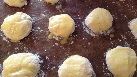 лепешки творожные