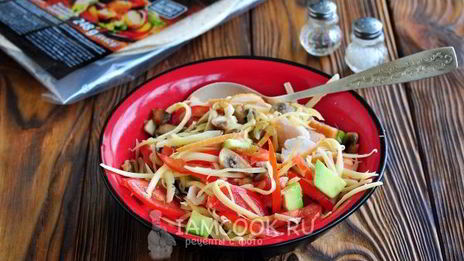 мексиканская лепешка тортилья с начинкой