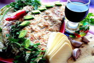 Мясные лепешки на сковороде