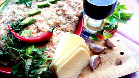 мясные лепешки на сковороде