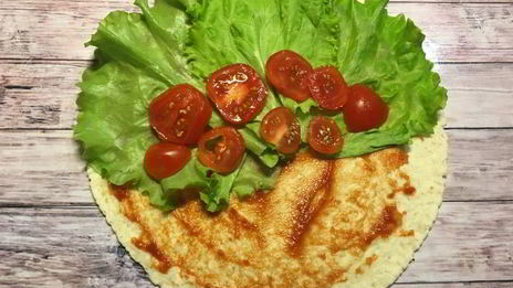 сосиски в лепешках