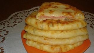 Сырные лепешки за 15 минут