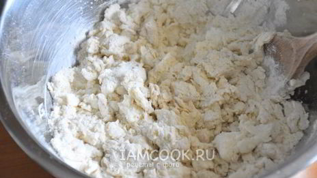 тонкая фокачча на рикотте