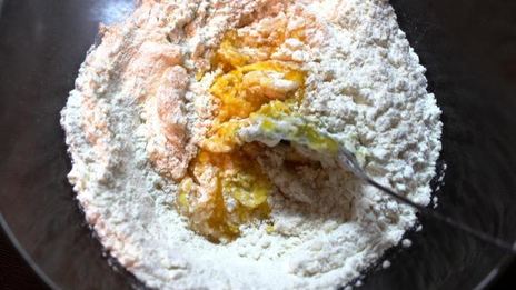 тыквенные лепешки с начинкой