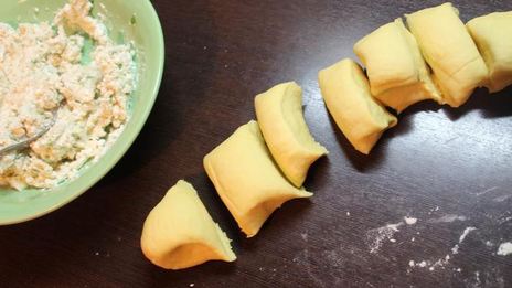 тыквенные лепешки с начинкой