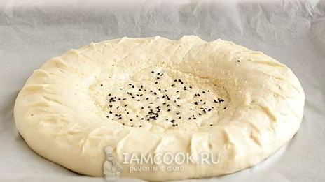 узбекская лепешка на кефире в духовке