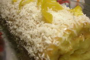 Лимонный рулет