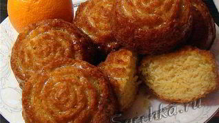 Апельсиновые маффины