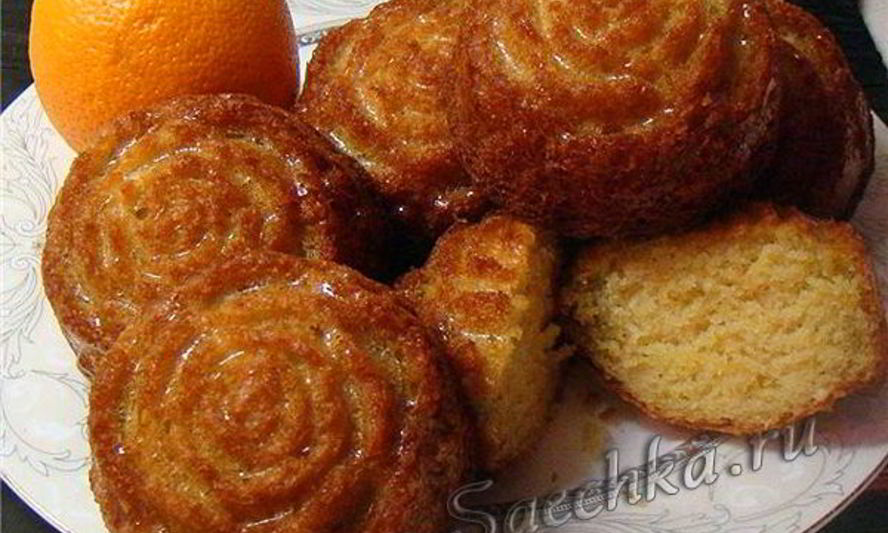 Рецепт апельсиновых маффинов