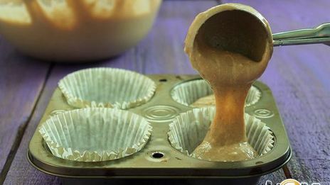 банановые маффины с корицей