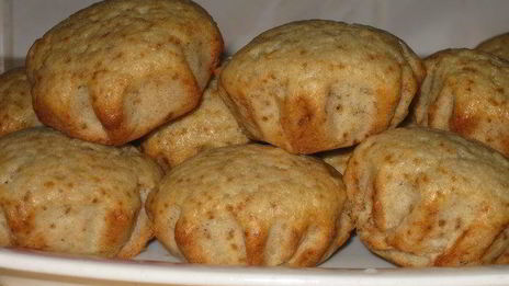 маффины банановые с кофейным кремом