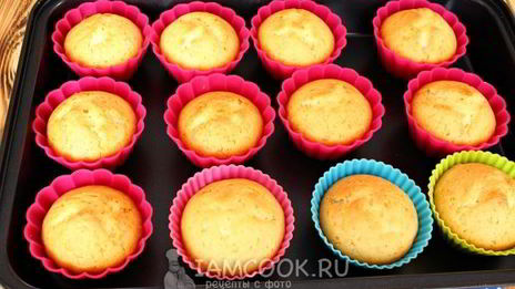 маффины лимонные