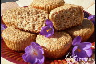 Маффины отрубные Здоровье