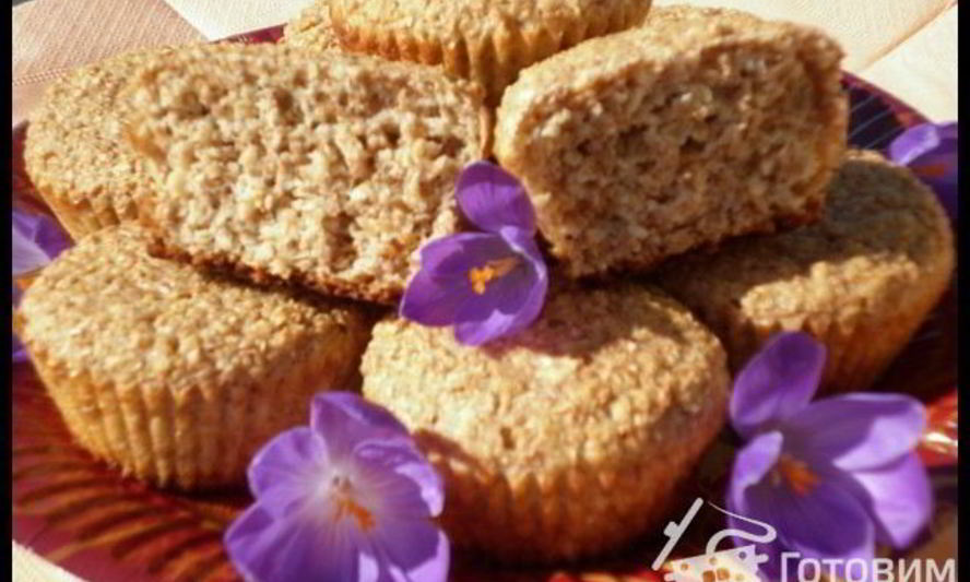 Рецепт маффинов отрубных здоровье