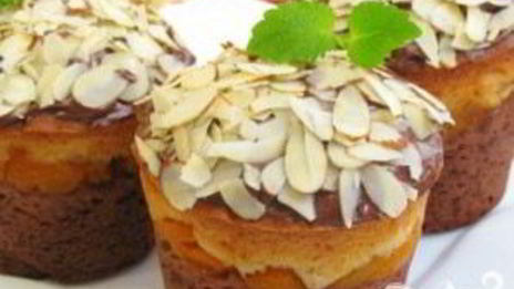 маффины с абрикосами