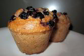 Маффины с черничным джемом