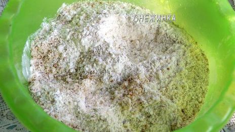 маффины с черникой и миндалем