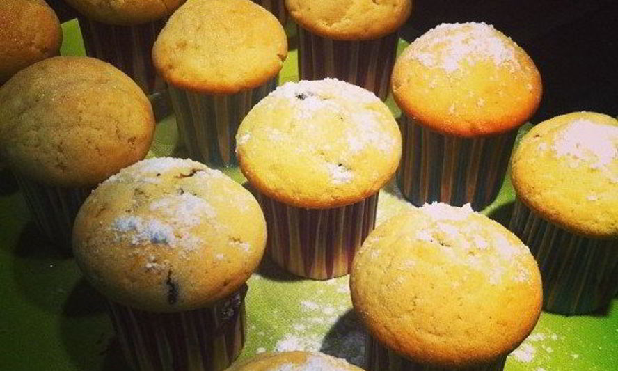 Рецепт маффинов с черникой и шоколадом