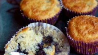 Маффины с черникой