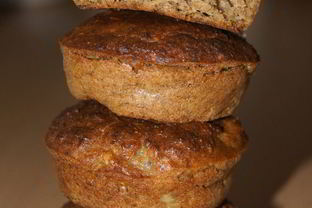 Маффины с грушей и грецким орехом