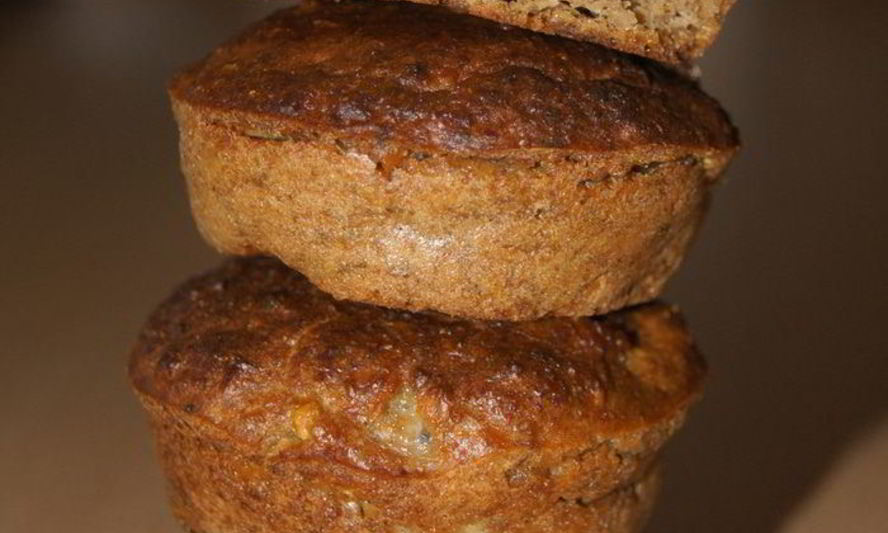 Рецепт маффинов с грушей и грецким орехом