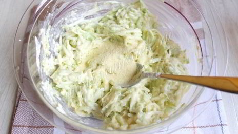 маффины с кабачком и сыром