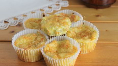 маффины с кабачком и сыром