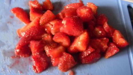 маффины с клубникой и белым шоколадом