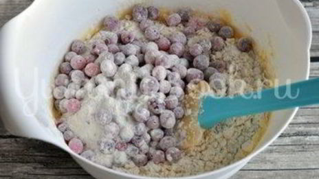 маффины с клюквой