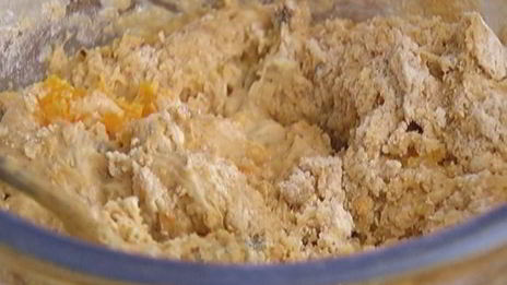 маффины с мандаринами и орехами