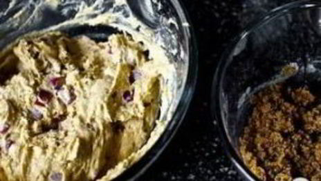 маффины с ревенем