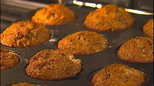 Маффины с шоколадом и грецкими орехами