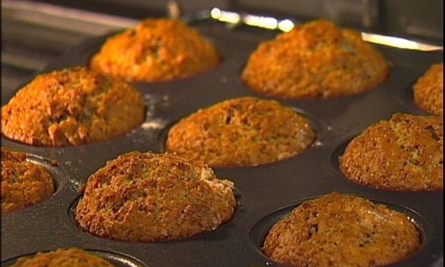 Рецепт маффинов с шоколадом и грецкими орехами