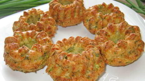 маффины с сыром и зеленью