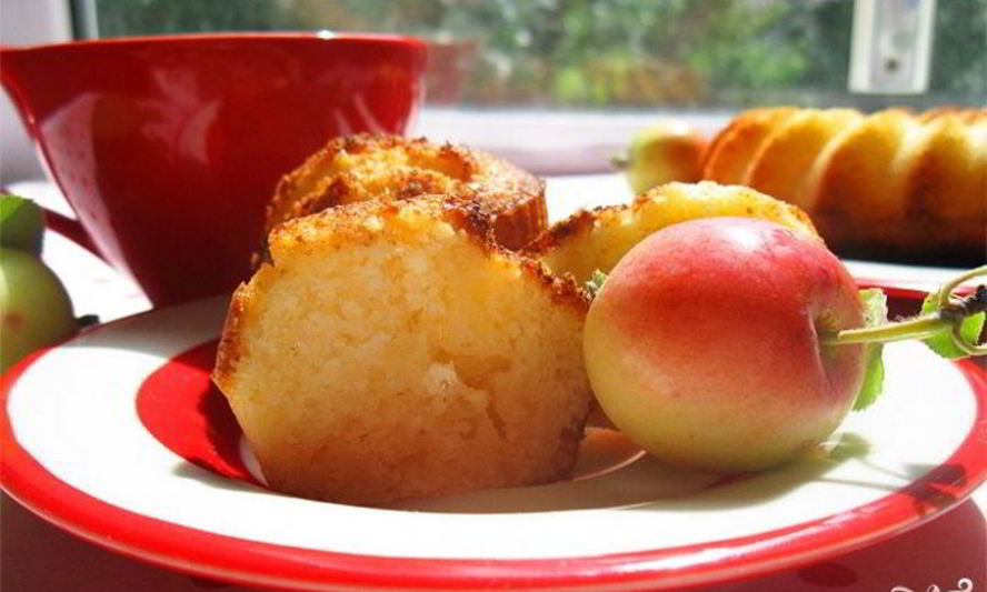 Рецепт маффинов с творогом и яблоками