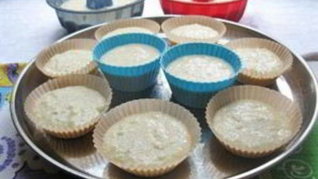 маффины с творогом и яблоками