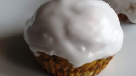 маффины с тыквой, грушей и шоколадом хэллоуин