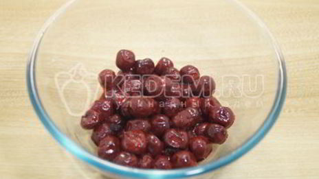 маффины с вишней и шоколадом