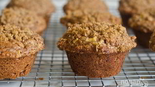 Маффины с яблоком