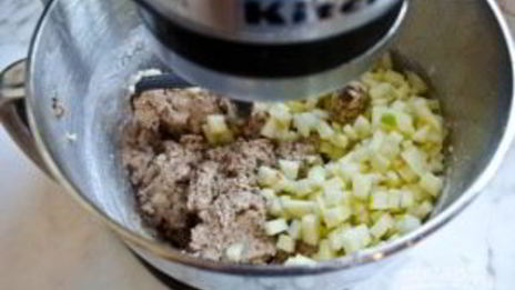 маффины с яблоком