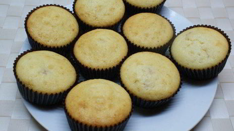 маффины с ягодой